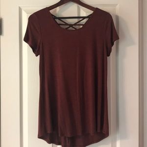 Maurices 24/7 Tee with Back Detail!
